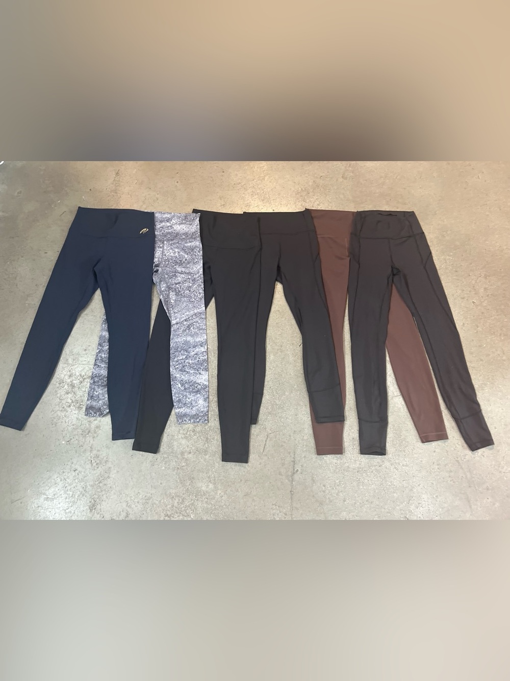 Women’s Black High-Waist Active Leggings - Bundle